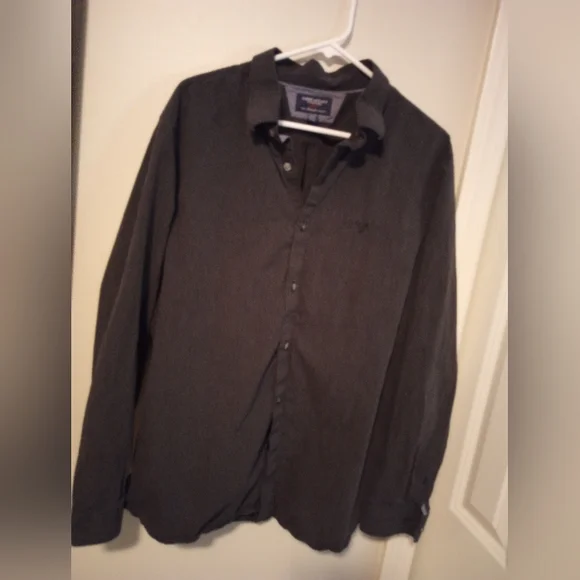 American Eagle men's long sleeve button down dress shirt - Picture 2 of 5